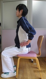 腰のストレッチ